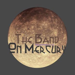 The band On Mercury brown planet logo T-Shirt