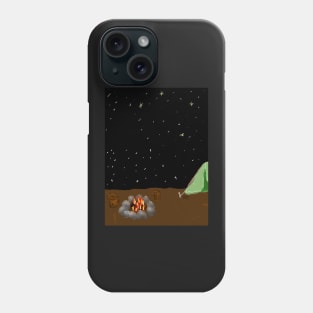 Camping Under The Stars! Phone Case