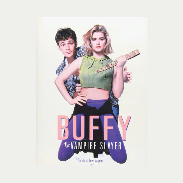 Buffy the Vampire Slayer - from original movie poster 1992 by Window House