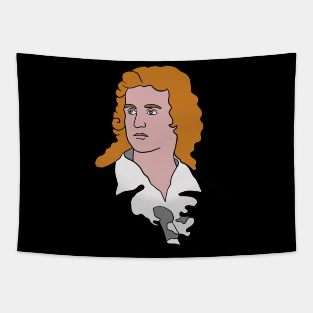 Schiller - (Goethe German Literature Teacher) Tapestry by isstgeschichte