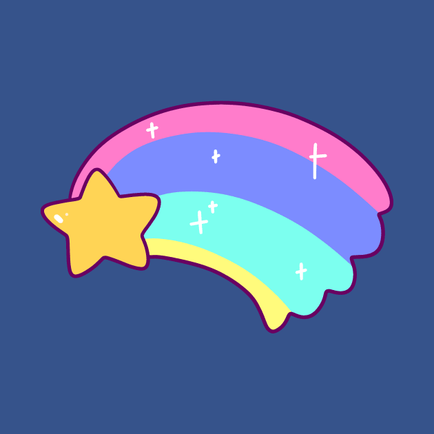 Pastel Shooting Star by saradaboru