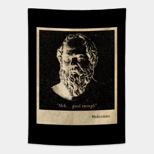 Mediocrates Vintage Style Tapestry