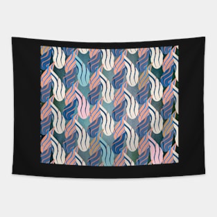 Clawed (Indigo/Blush) Tapestry