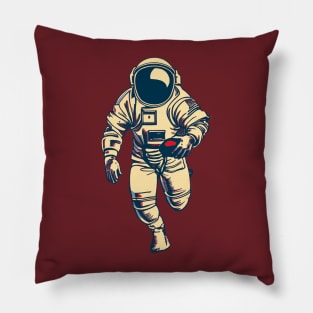 Astronaut Football Player Pillow