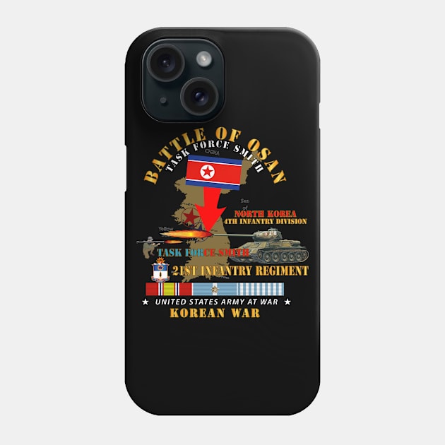 TF Smith - 21st Infantry Bazooka Vs T34 Phone Case by twix123844