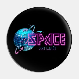 space age love Pin