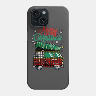 Christmas Camper Van Phone Case