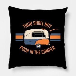 funny camper life Pillow