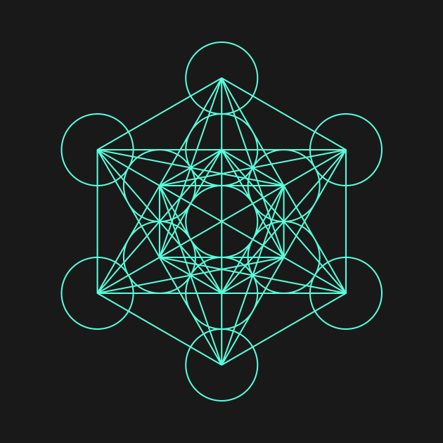 Metatron's Cube Sacred Geometry by LegendaryGalaxy