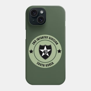 2nd Infantry Division South Korea Phone Case