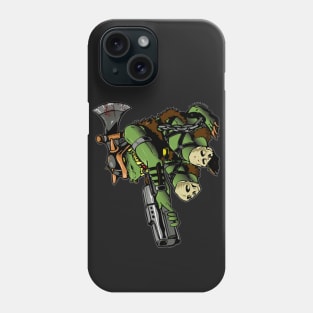 Reptile Warrior    -dark tees Phone Case