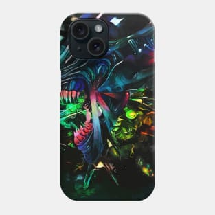 Green Alien Phone Case