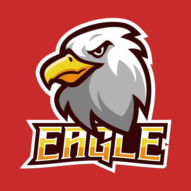 Eagle Mascot Logo by Irkhamsterstock