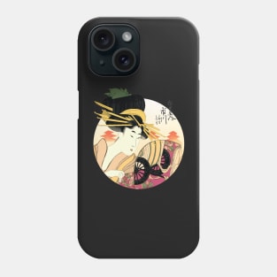 Ukiyo-e The Courtesan Phone Case