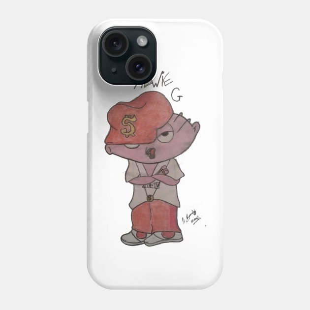 Mob Boss Baby: Stewie Edition Phone Case by Helen Morgan