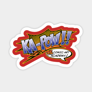 Ka-Pow!! Gold Magnet