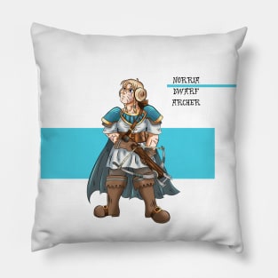 Dwarf archer Pillow