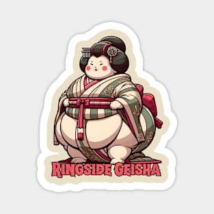 Sumo geisha Magnet