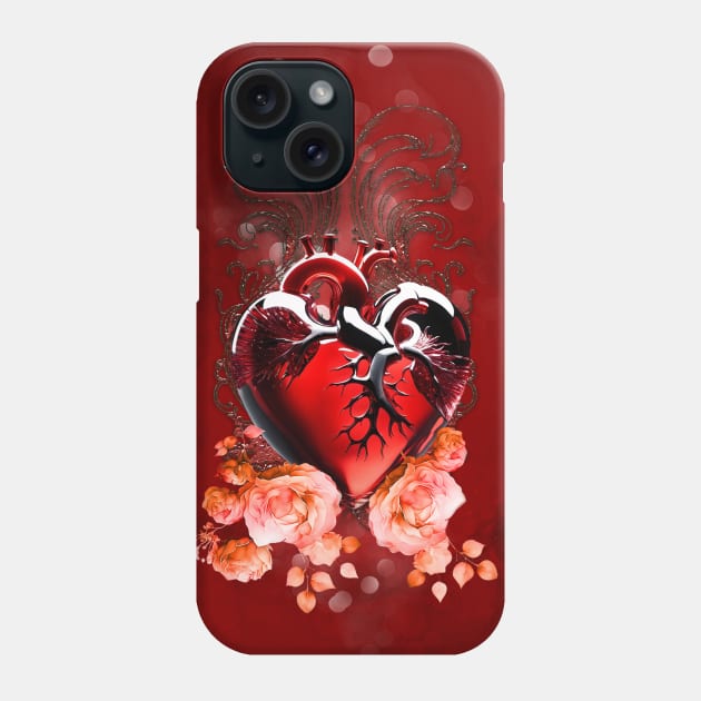 Wonderful heart made of chrystal Phone Case by Nicky2342