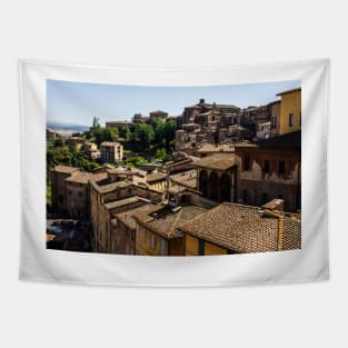 Sienese Rooftops Tapestry