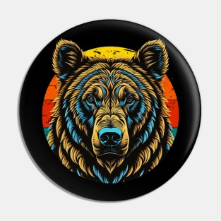 Colorful Bear Pin