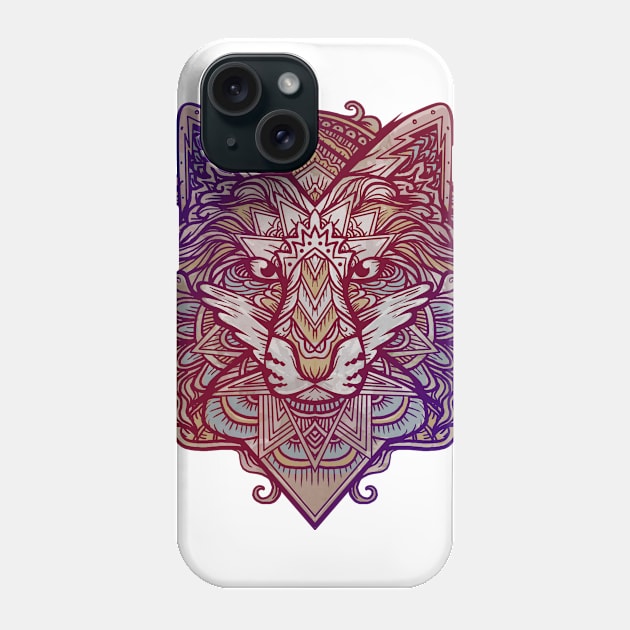 Ornaments Wolf Phone Case by AhmadMujib