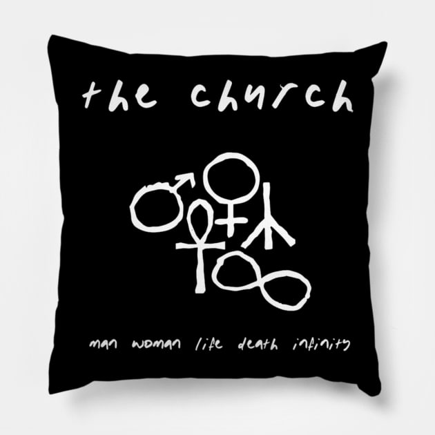 The Church Man Pillow by szymkowski