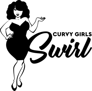 Curvy Girls Swirl Magnet