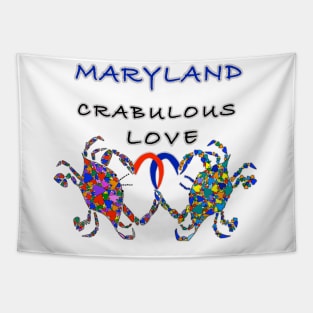 Maryland, Crab Lover, Crabulous Love, Hearts Tapestry