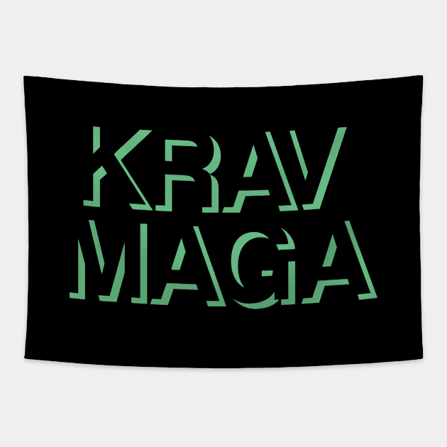 Krav Maga - Krav Maga Tapestry by Kudostees