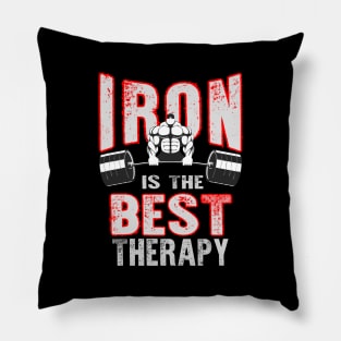 Iron is the Best Therapy Pillow