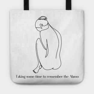 Remember the Alamo Tote