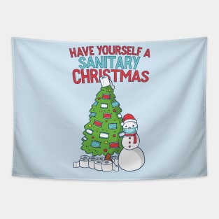 Have Yourself a Sanitary Christmas Tapestry