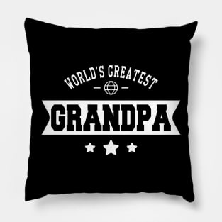 Grandpa - World's Greatest Grandpa Pillow