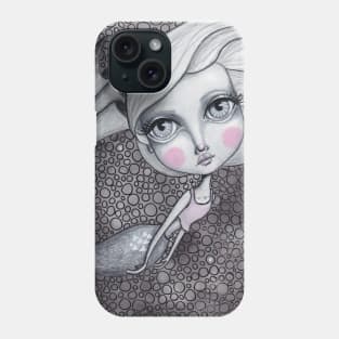 Doodle Mermaid Cutie 2 of 4 Phone Case