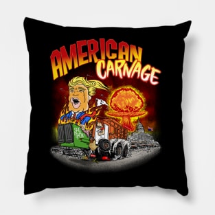 American Carnage - Shitshow Dumpster Fire Pillow