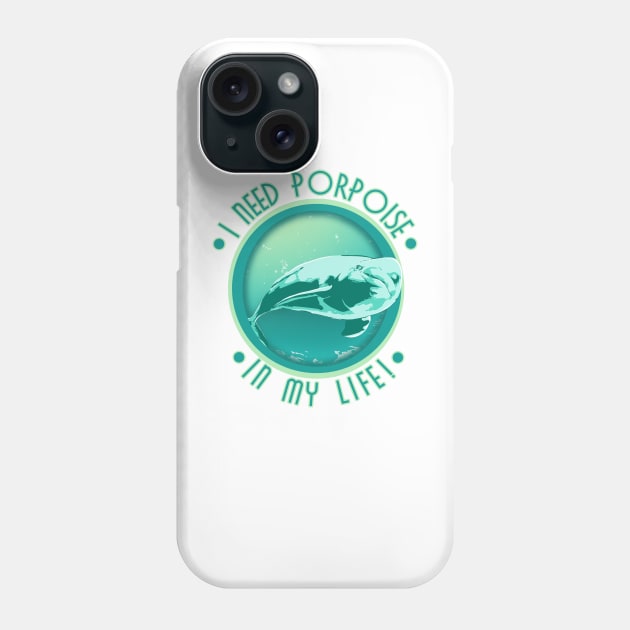 Porpoise, Whale, Ocean, Mammal, Marine Phone Case by Strohalm