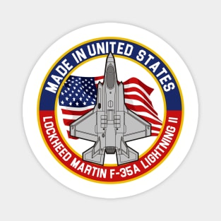 F-35A Lightning II - Made in... Magnet