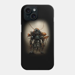 Ancient Rusty Cyborg Cockroach Phone Case