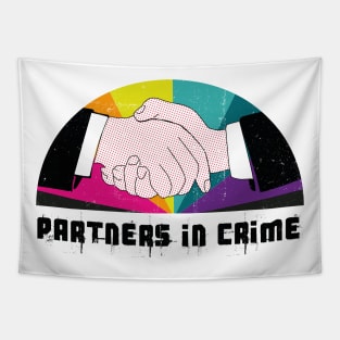 Partners in crime Tapestry