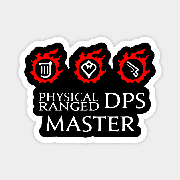 Physical Ranged DPS Master - For Warriors of Light & Darkness Magnet by Asiadesign