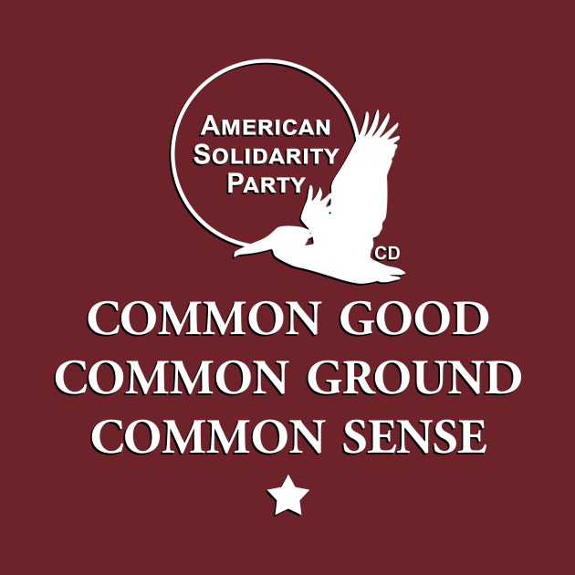 American Solidarity Party Logo with Slogan by ASP