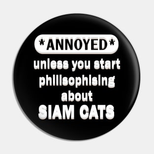 Siam cat hair kitten mom Pin