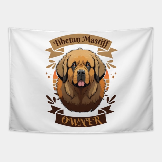 Tibetan Mastiff Tapestry by Pearsville