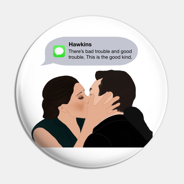 Good Trouble Pin by MeetUsAtMollys