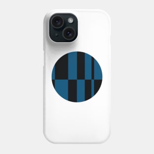 Black & Blue Outline Phone Case