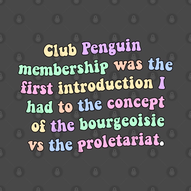 Club Penguin Marxism - Marxist by Football from the Left