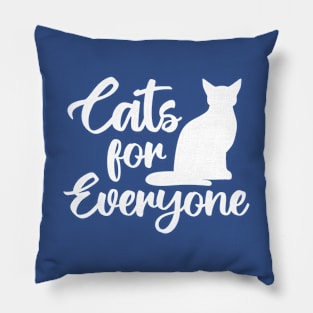 Cats for Everyone Pillow