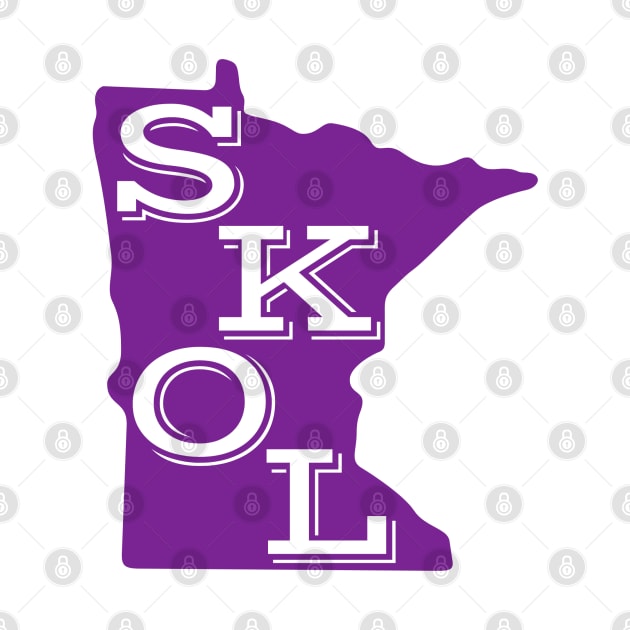 Minnesota Vikings SKOL! by SiebergGiftsLLC