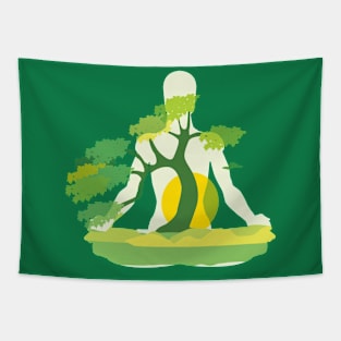 Man and Tree Tapestry